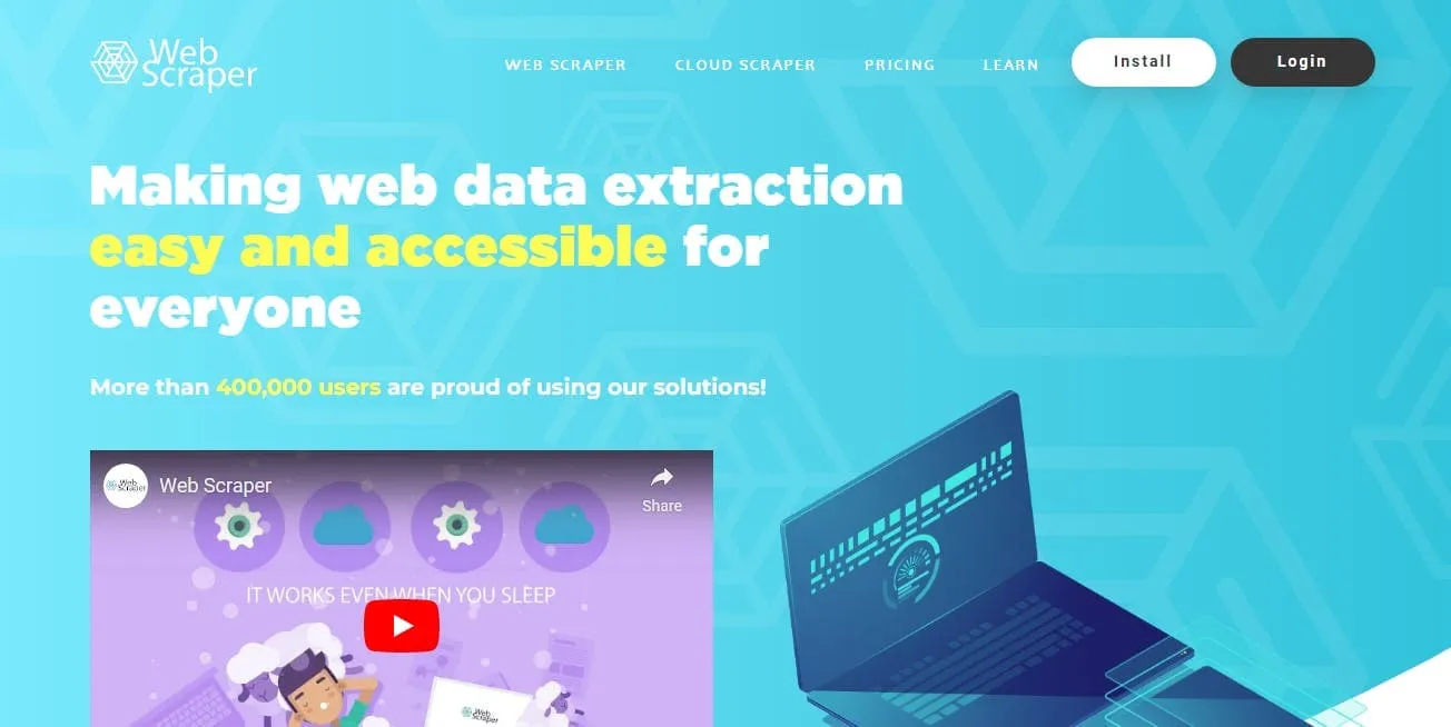 Webscraper.io – 免費網頁抓取工具,初學者也能輕鬆上手